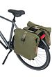 BASIL SoHo double pannier Nordlicht, 41L, moss green