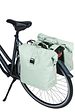 BASIL SoHo double pannier Nordlicht, 41L, pastel green