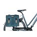 BASIL Elegance double bag 40-49 litres / blue