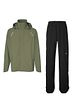 BASIL Hoga Rain suit unisex olive-green